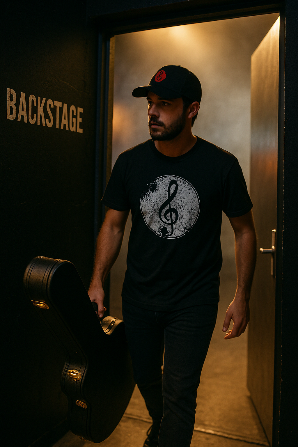 Short Sleeve Tee in Black or White