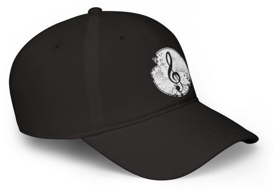 Baseball Cap in Black or White... Choose from 3 different icons