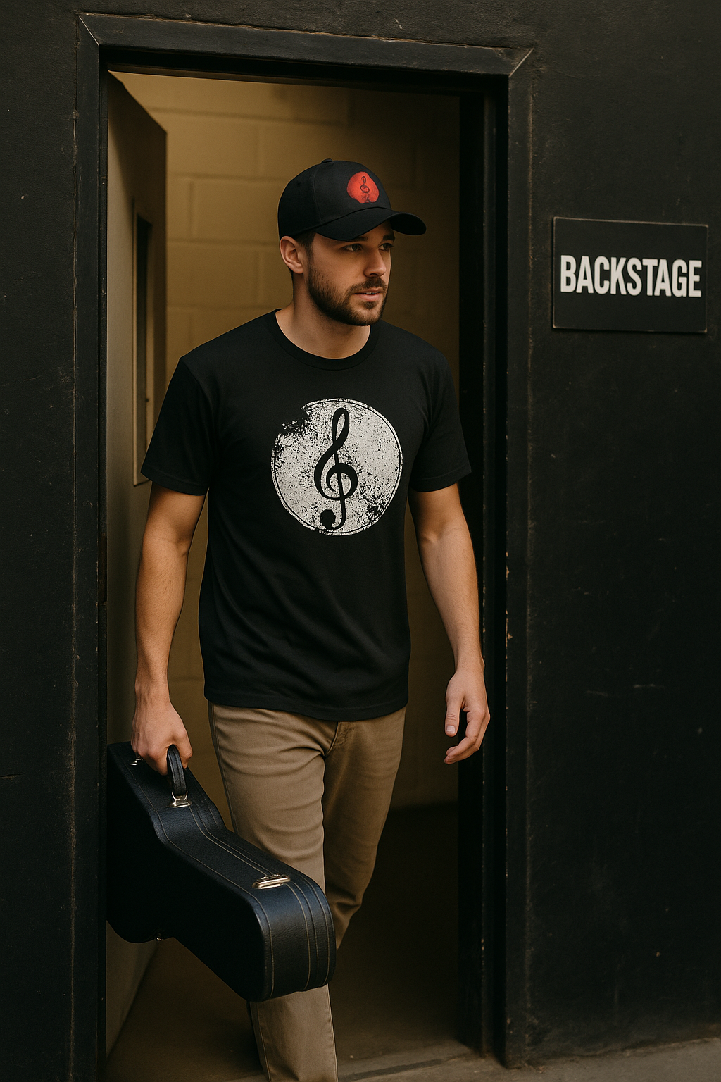 Short Sleeve Tee in Black or White