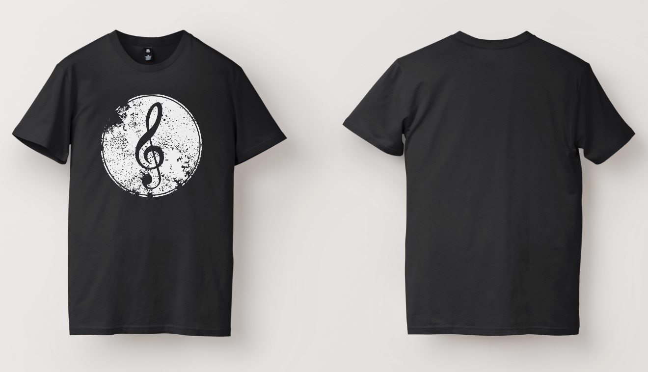 Short Sleeve Tee in Black or White