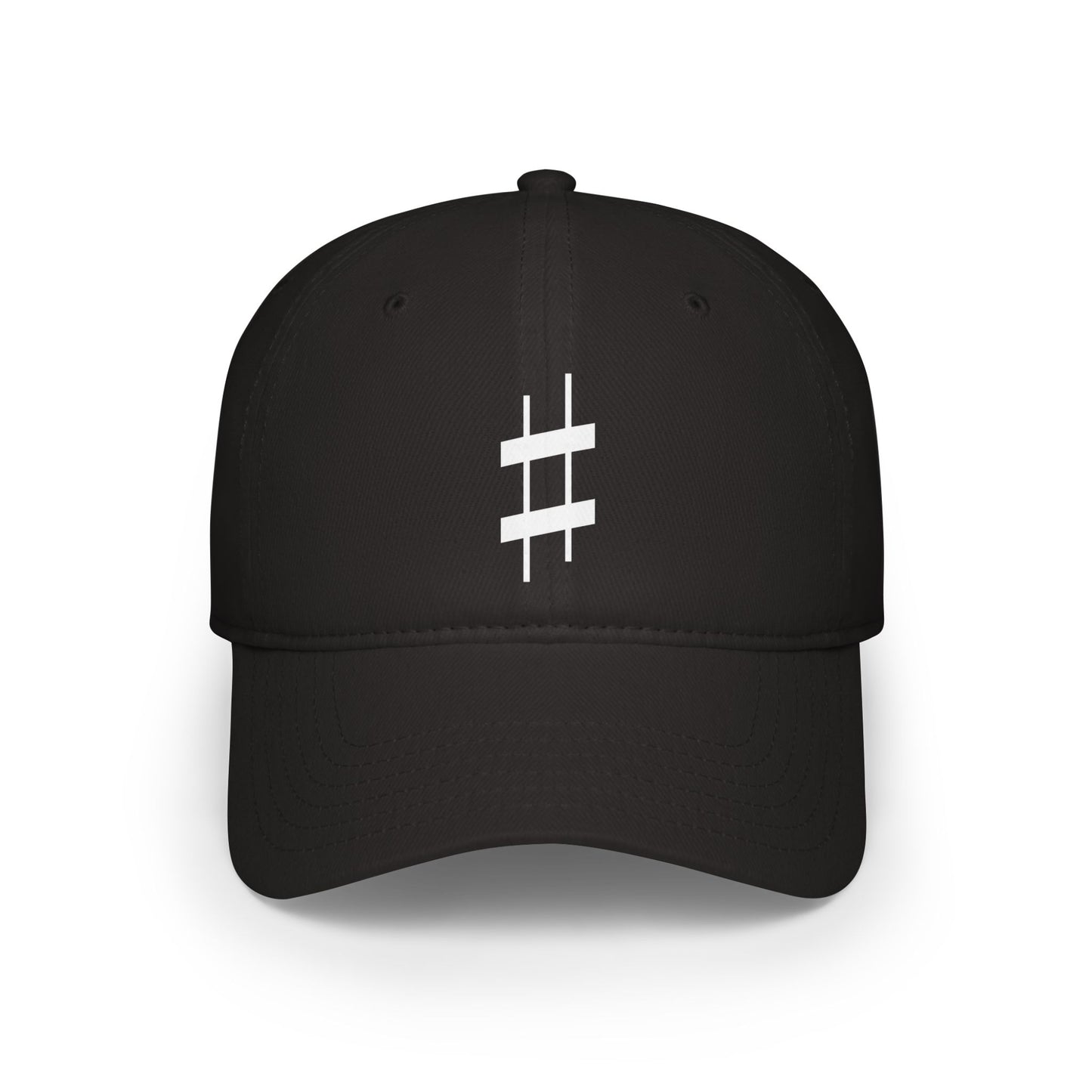 Baseball Cap in Black or White... Choose from 3 different icons