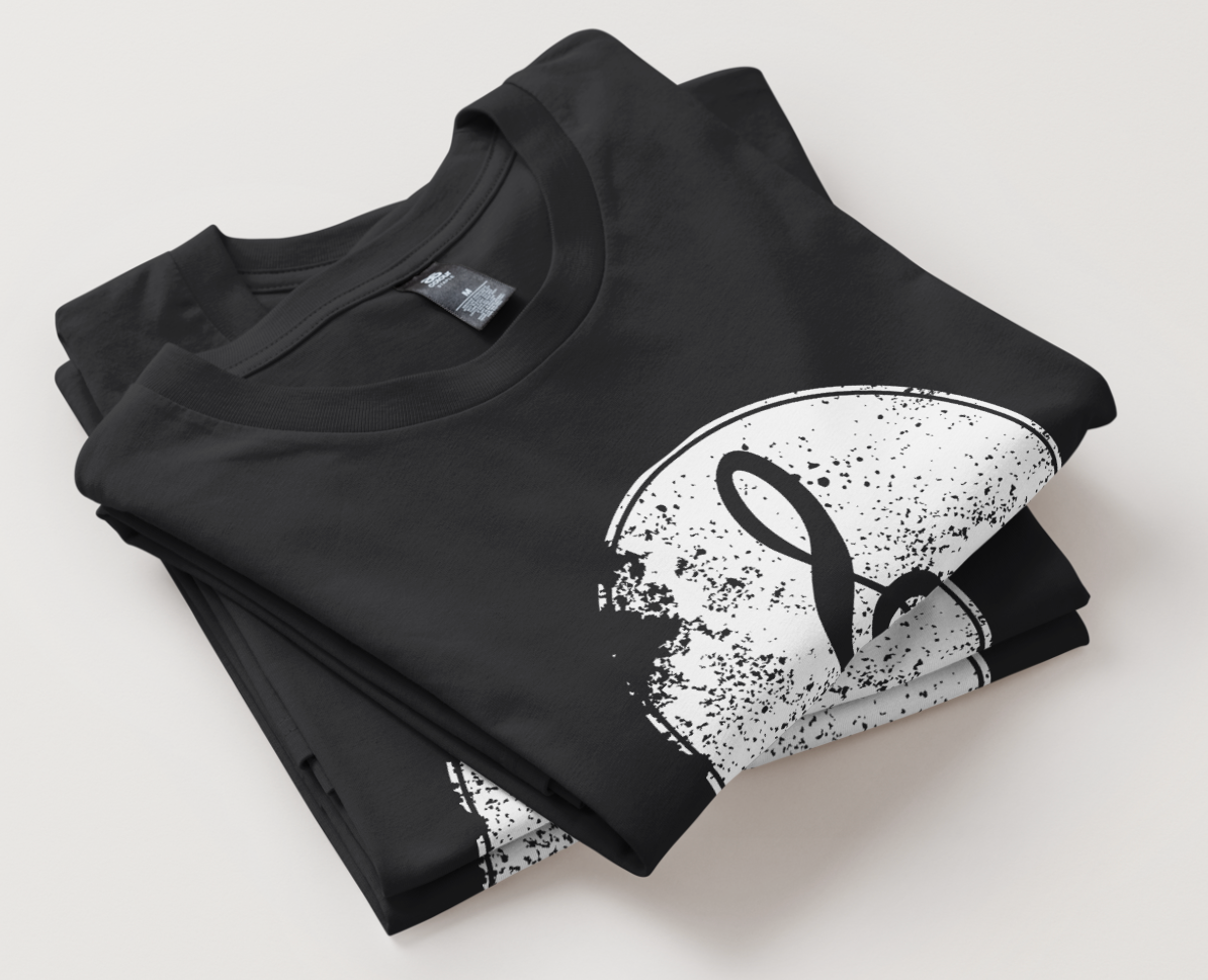 Short Sleeve Tee in Black or White